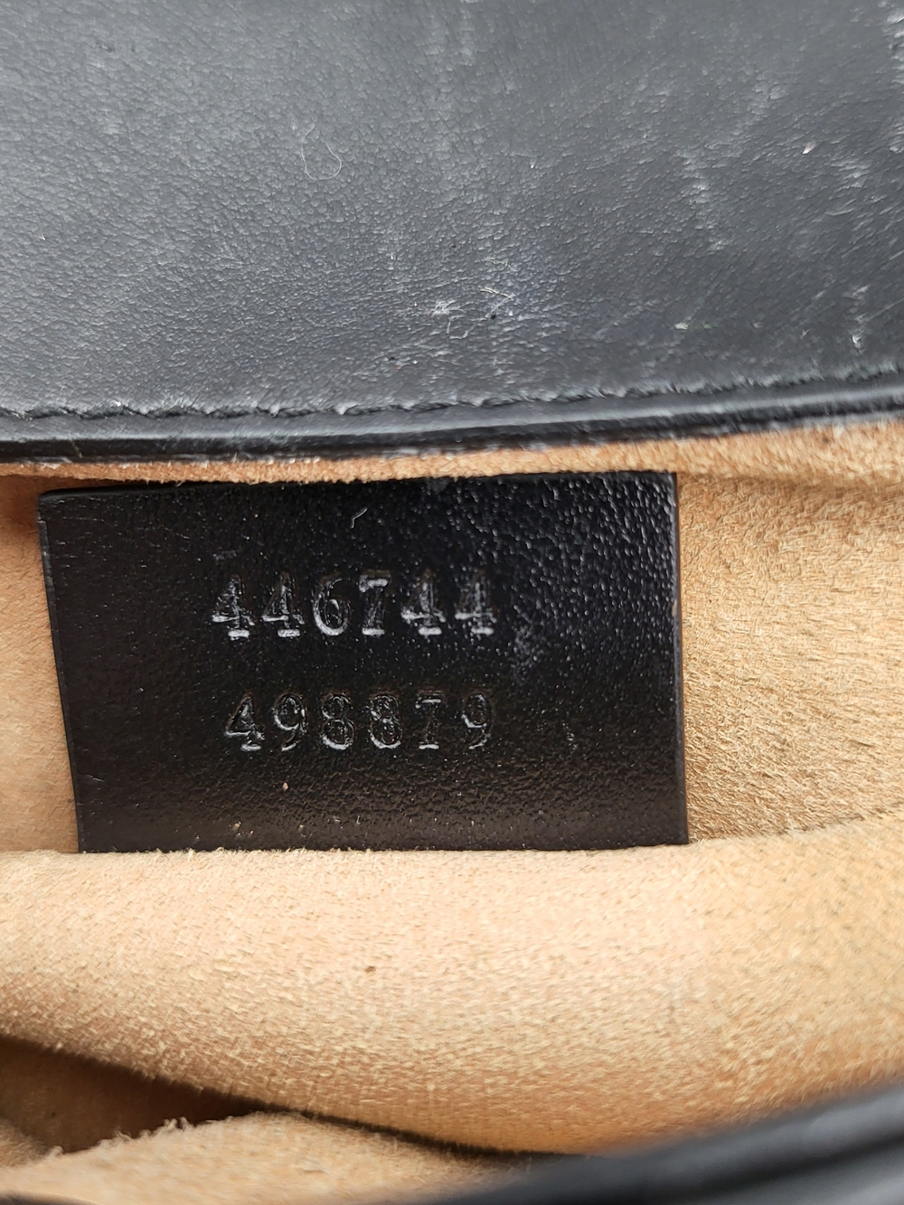 Gucci Black Matelassé GG Marmont Small Shoulder Bag with Gold Hardware - Picture 10 of 16